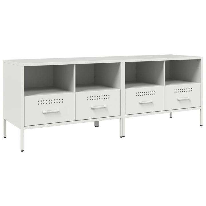 Tv-Bänk 2 St 68X39X50,5 Cm Stål