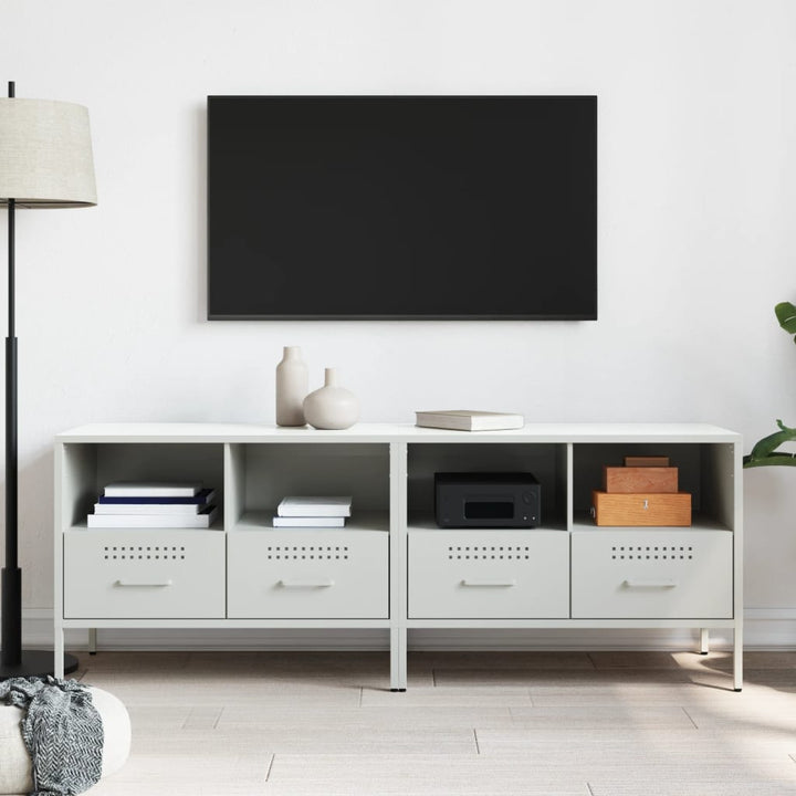 Tv-Bänk 2 St 68X39X50,5 Cm Stål