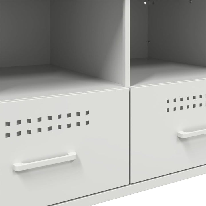 Tv-Bänk 2 St 68X39X50,5 Cm Stål