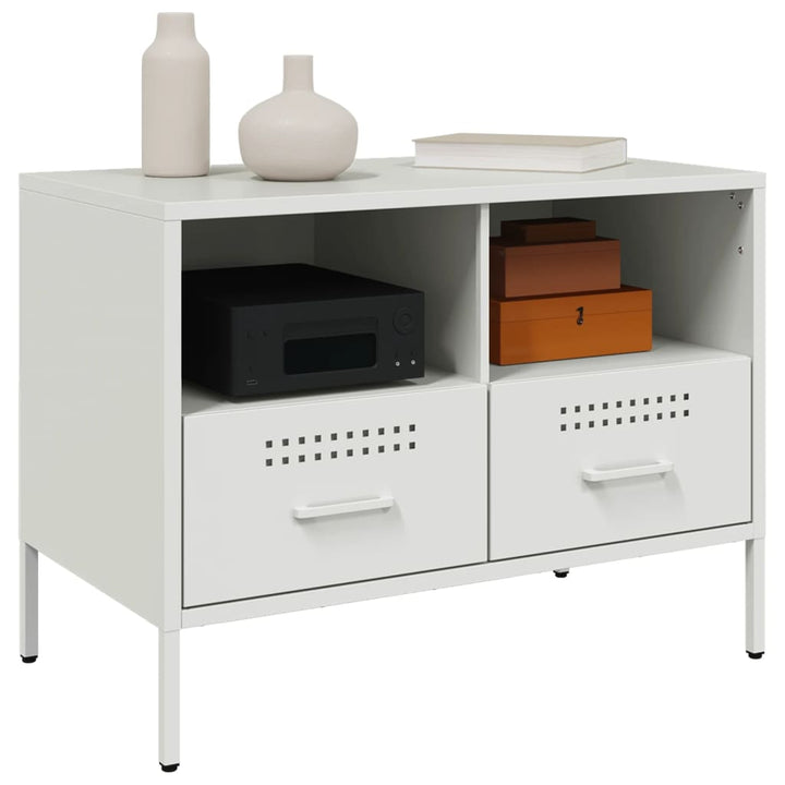 Tv-Bänk 2 St 68X39X50,5 Cm Stål
