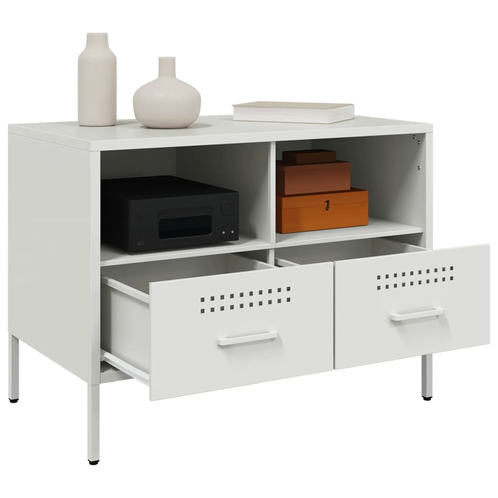 Tv-Bänk 2 St 68X39X50,5 Cm Stål