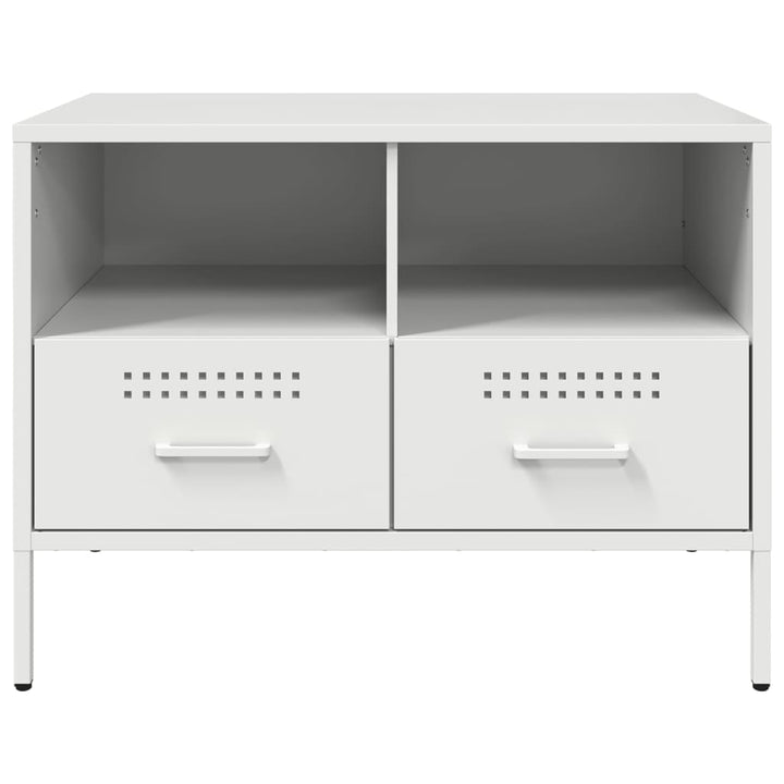 Tv-Bänk 2 St 68X39X50,5 Cm Stål