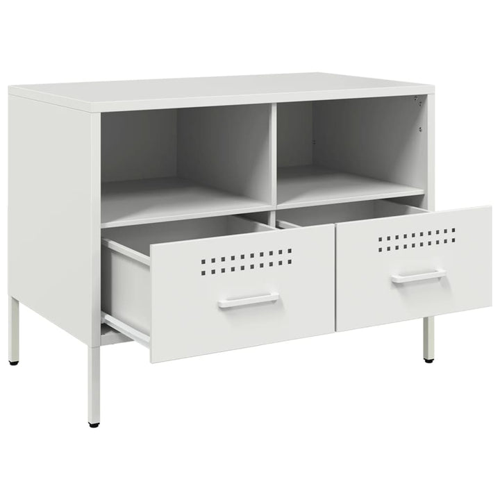 Tv-Bänk 2 St 68X39X50,5 Cm Stål