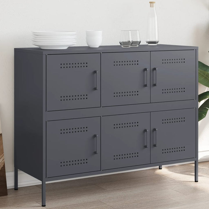 Skåp 100,5X39X79 Cm Stål