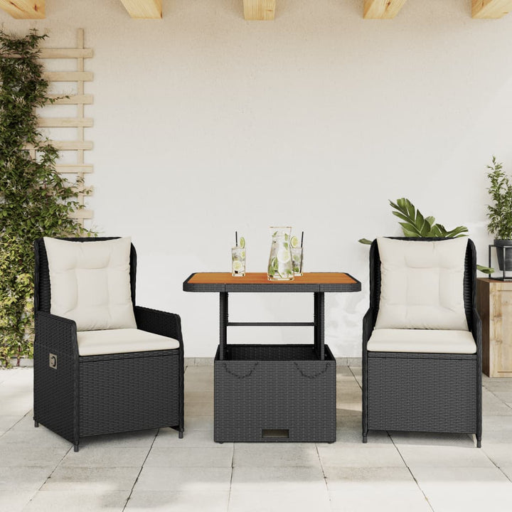 Caféset Med Dynor 3 Delar Konstrotting