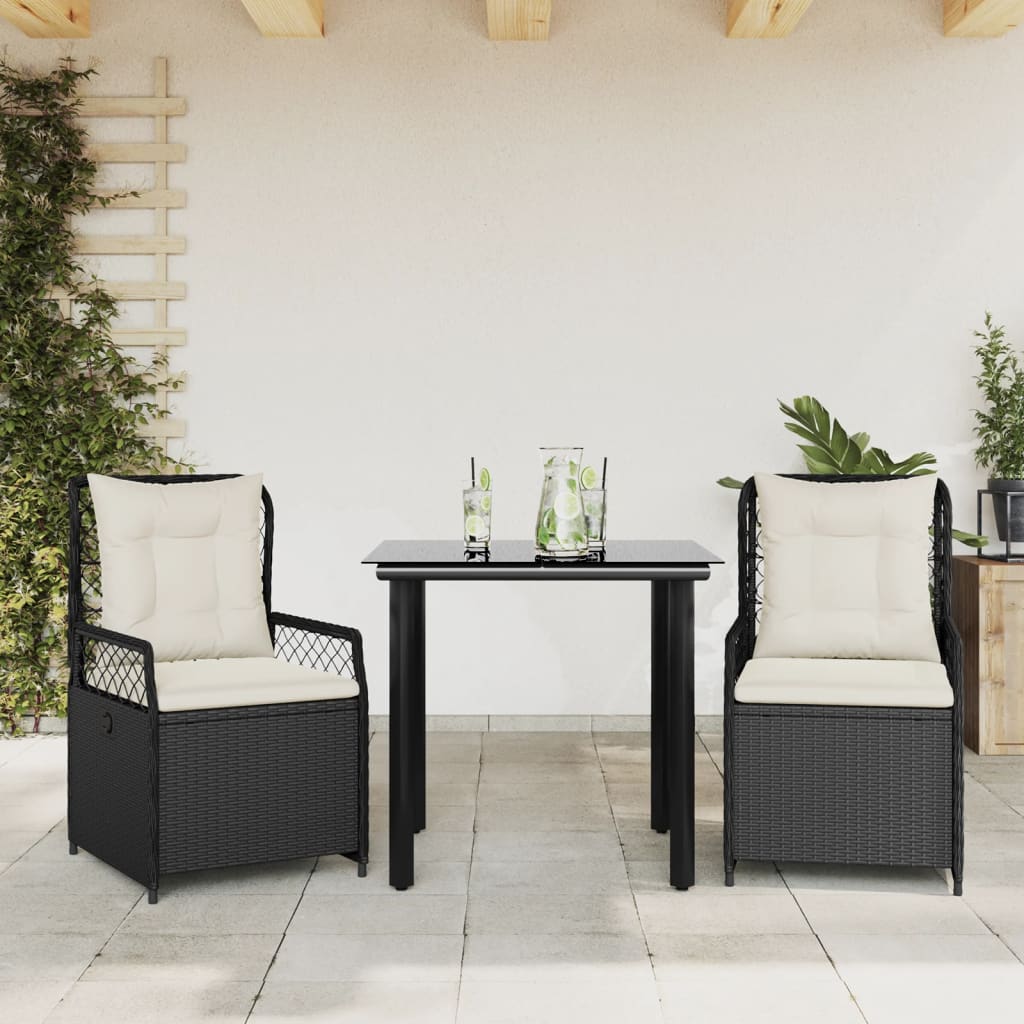 Matgrupp För Trädgården Med Dynor 7 Delar Konstrotting