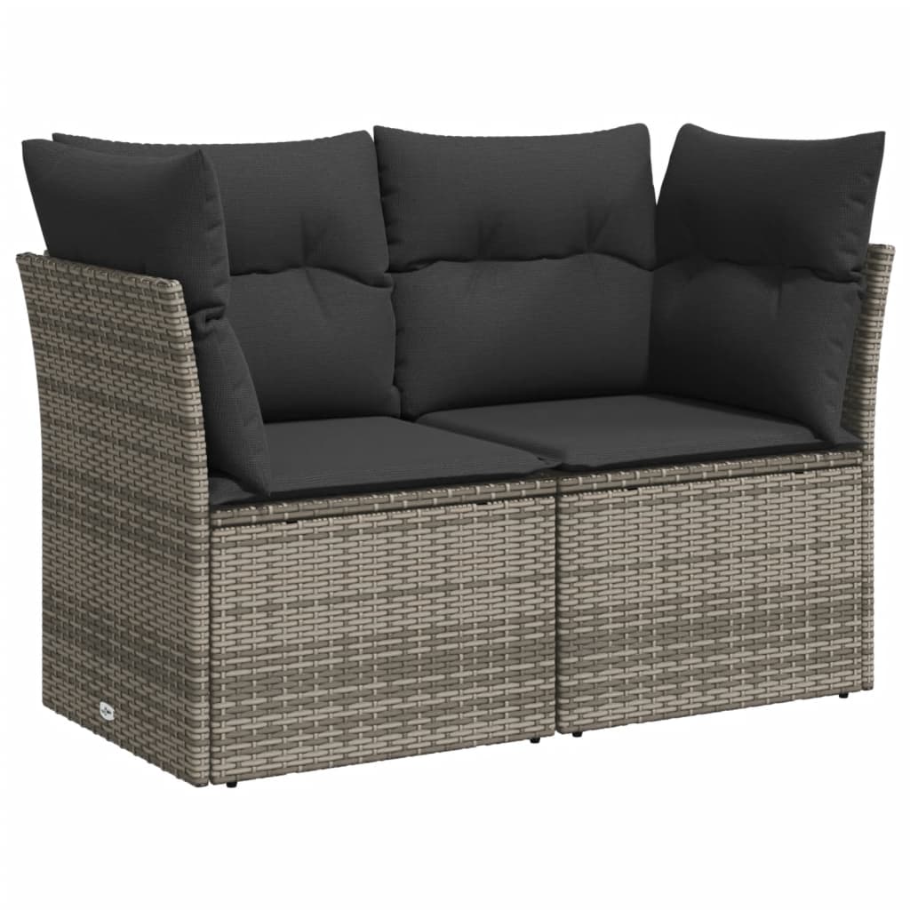 Soffgrupp För Trädgården Med Dynor 7 Delar Konstrotting