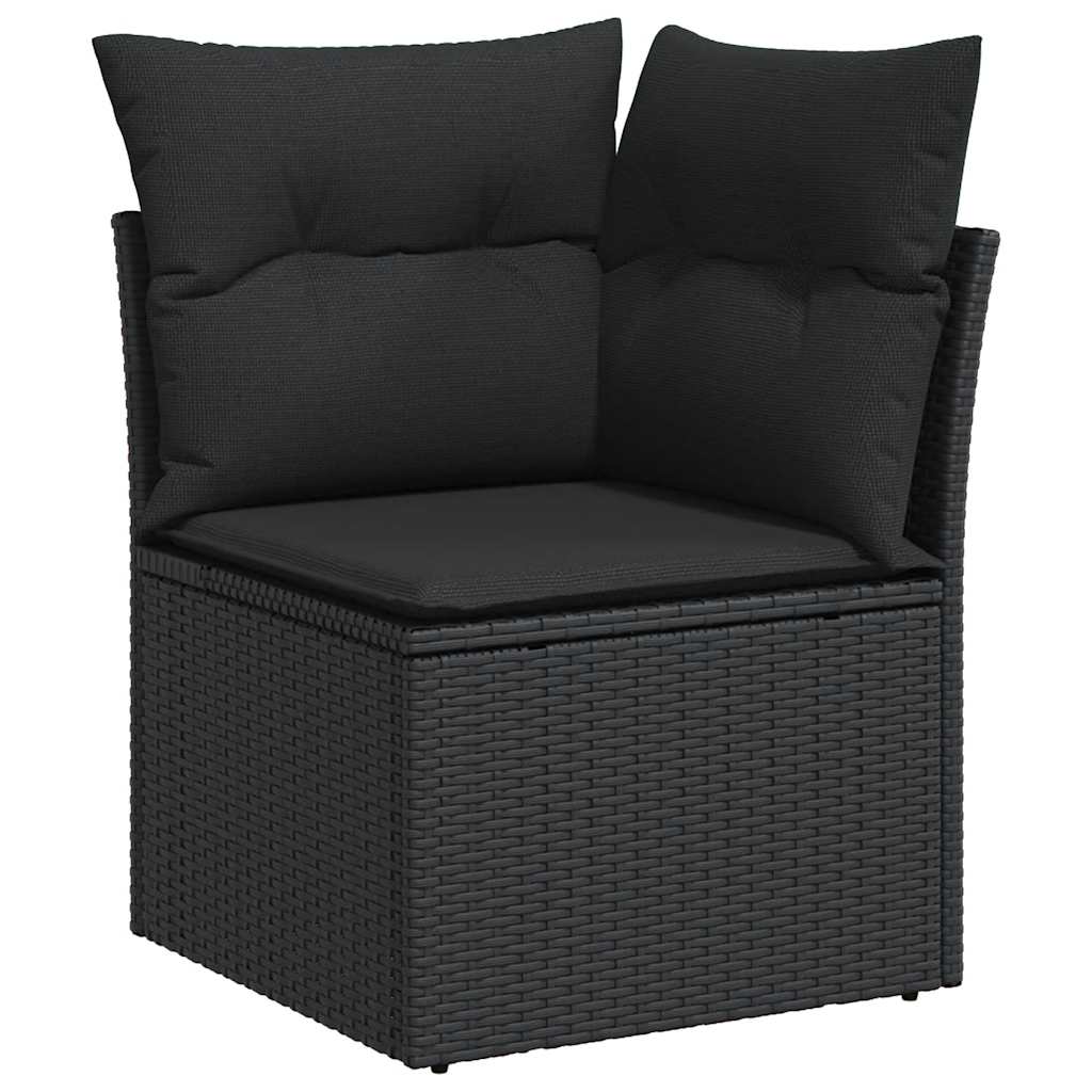 Loungegrupp För Trädgården Med Dynor 8 Delar Konstrotting