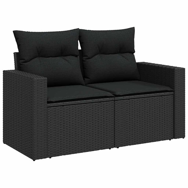 Loungegrupp För Trädgården M. Dynor 11 Delar Konstrotting