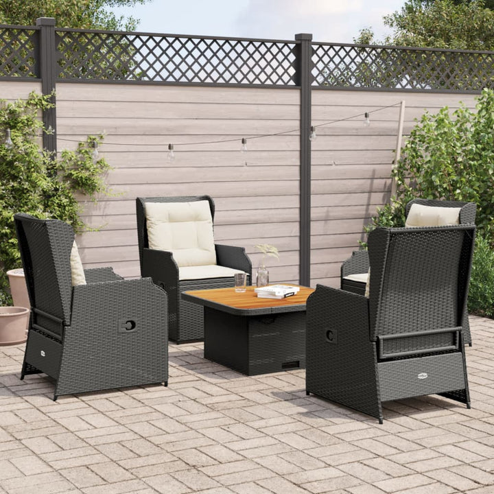 Loungegrupp Med Dynor 5 Delar Konstrotting