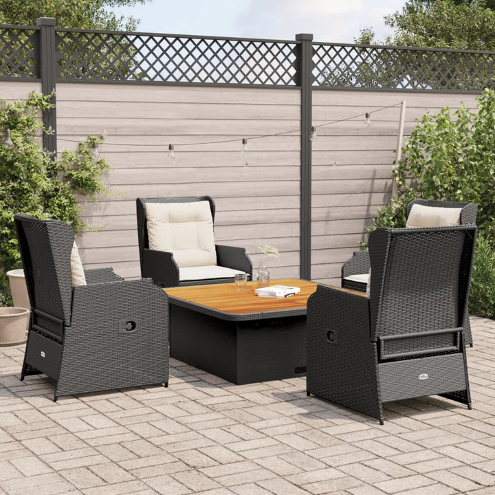 Loungegrupp Med Dynor 5 Delar Konstrotting