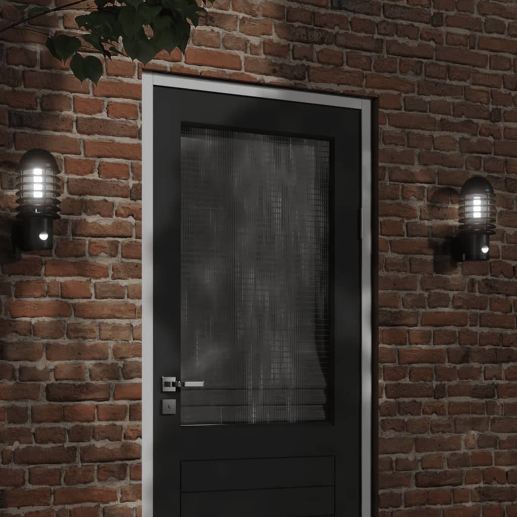 Utomhusvägglampa Med Sensor Rostfritt Stål