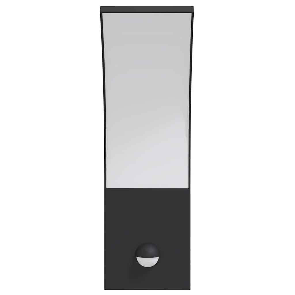 Utomhusvägglampor Led Med Sensorer 2 St Gjuten Aluminium