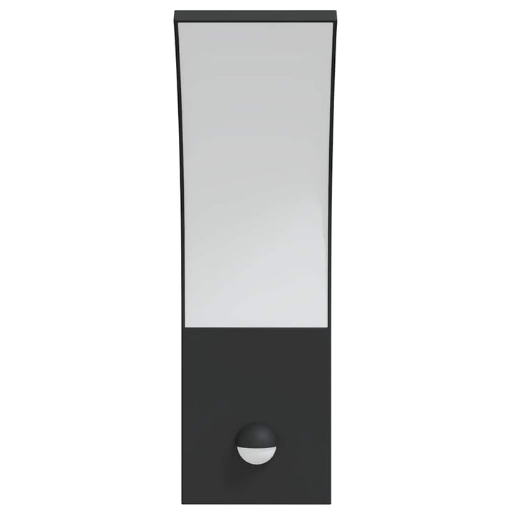 Utomhusvägglampor Led Med Sensorer 2 St Gjuten Aluminium