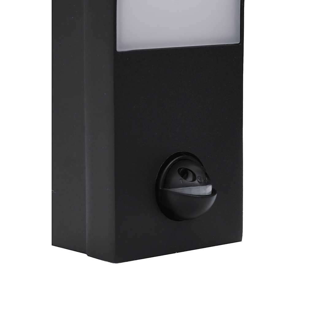 Utomhusvägglampor Led Med Sensorer 2 St Gjuten Aluminium