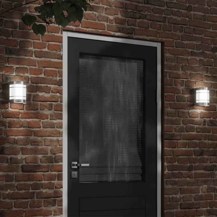 Utomhusvägglampa Med Sensor Rostfritt Stål