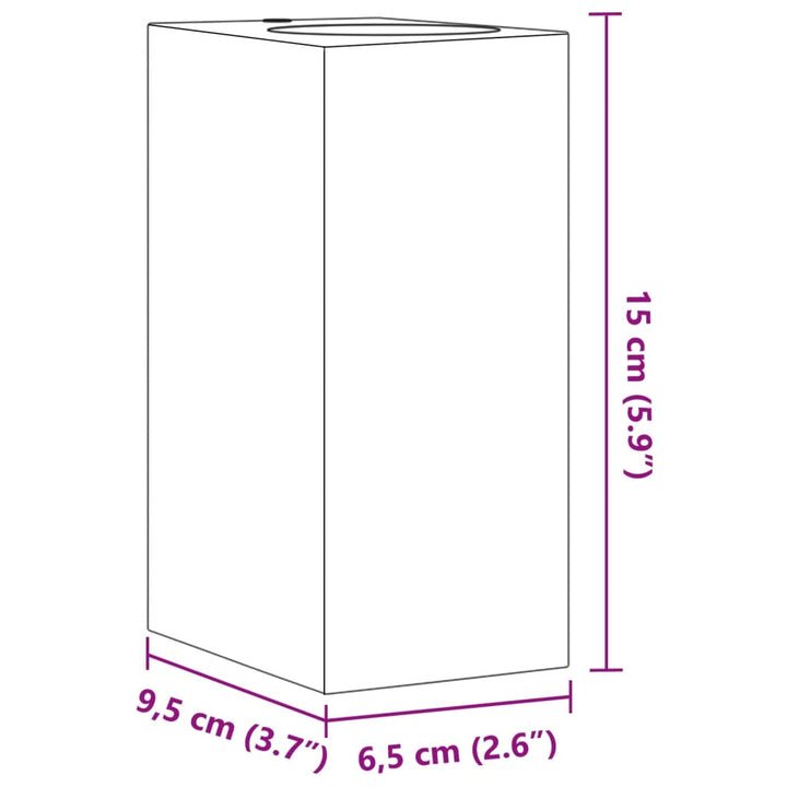 Utomhusvägglampor 2 St Svart Gjuten Aluminium