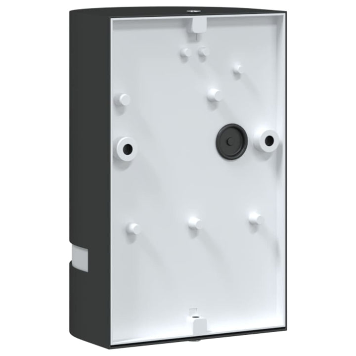 Utomhusvägglampor 2 St Svart Gjuten Aluminium