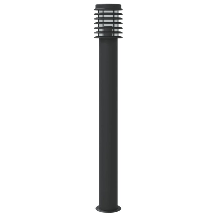 Utomhusgolvlampor 3 St 110 Cm Rostfritt Stål