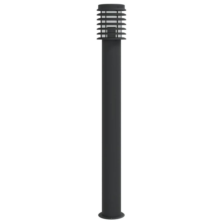 Utomhusgolvlampor 3 St 110 Cm Rostfritt Stål