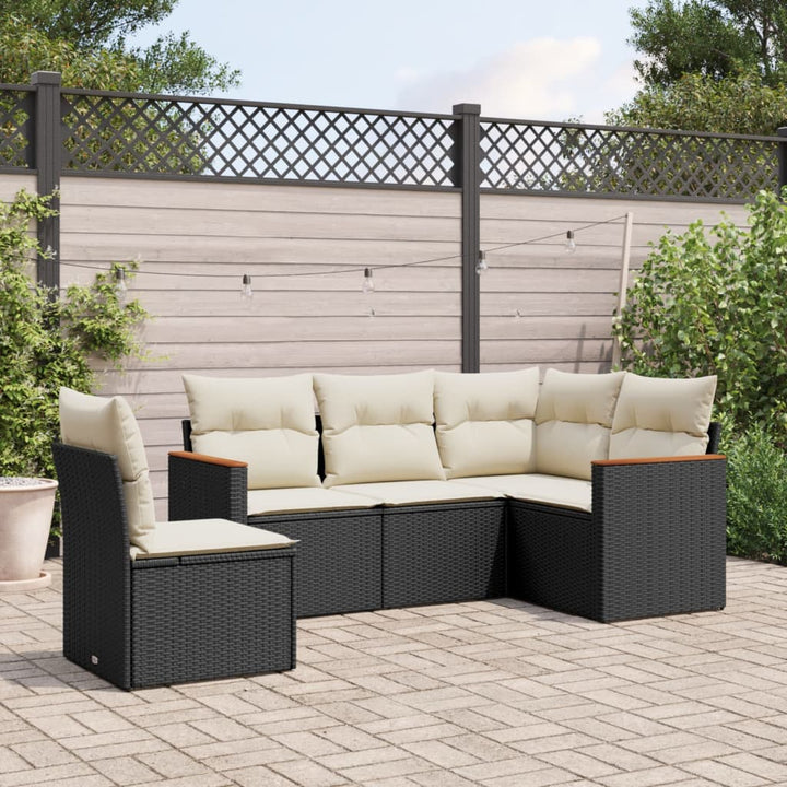 Loungegrupp Med Dynor 6 Delar Konstrotting