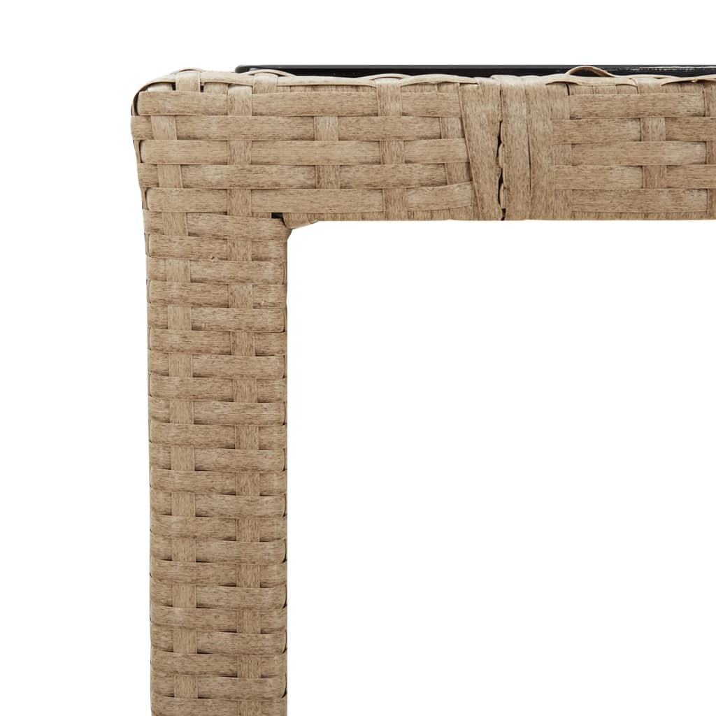 Bistrogrupp Med Dynor 3 Delar Beige Konstrotting