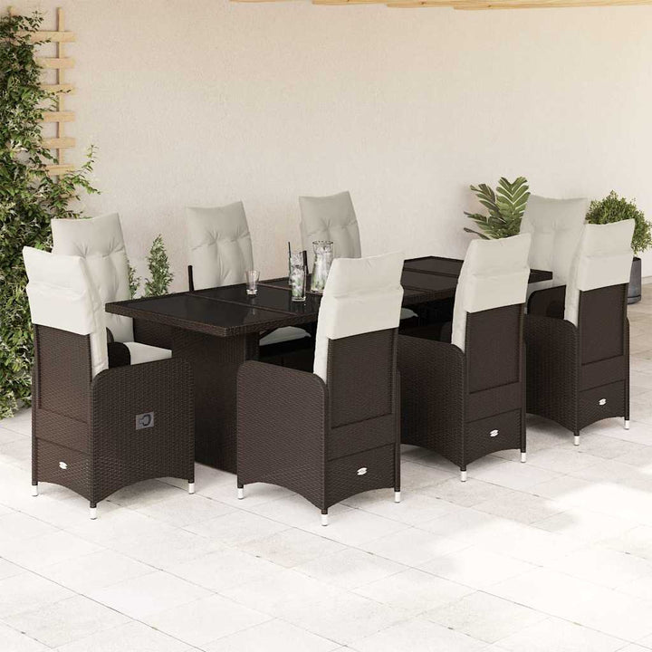Caféset Med Dynor 9 Delar Konstrotting