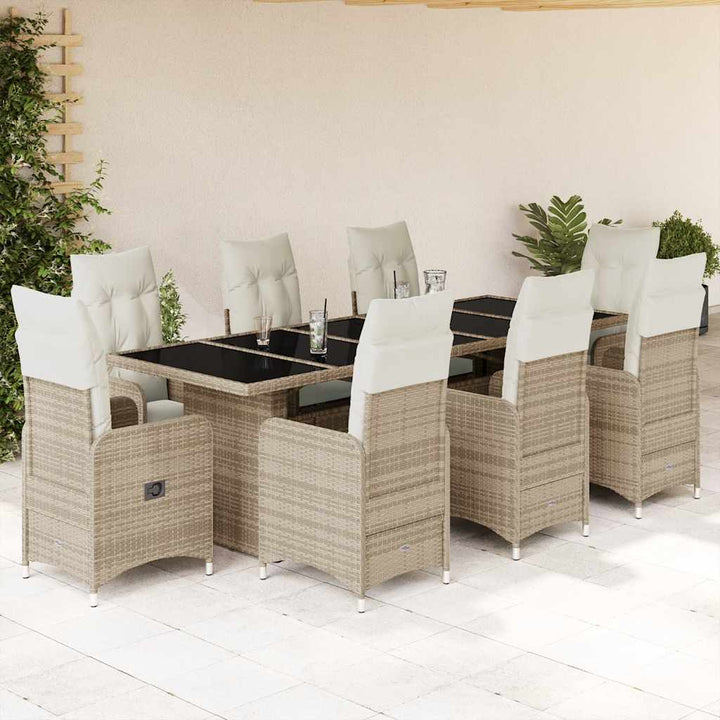 Caféset Med Dynor 9 Delar Konstrotting
