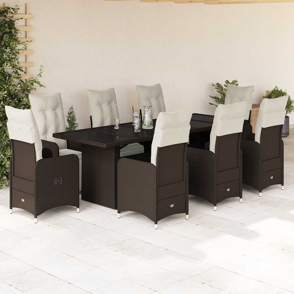 Caféset Med Dynor 9 Delar Konstrotting