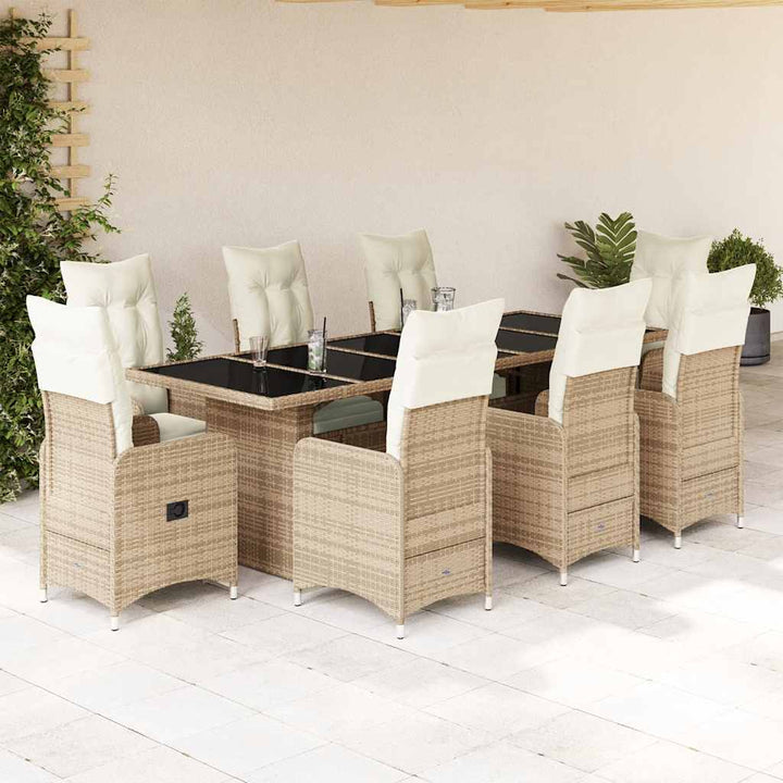 Caféset Med Dynor 9 Delar Konstrotting