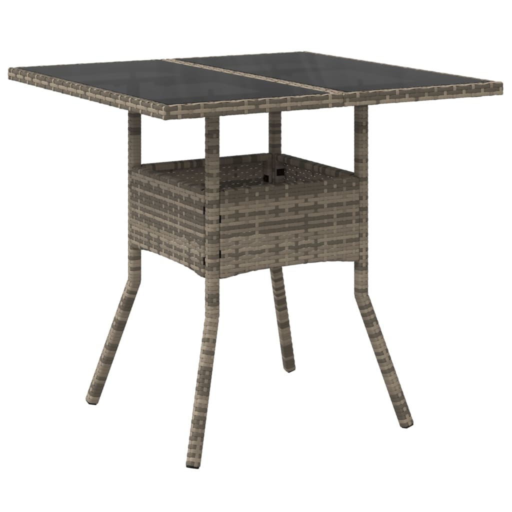 Matgrupp För Trädgården Med Dynor 3 Delar Konstrotting&amp;Glas