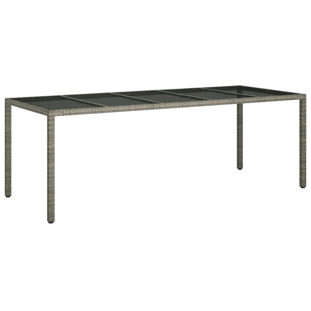 Matgrupp För Trädgården Med Dynor 9 Delar Konstrotting&amp;Glas