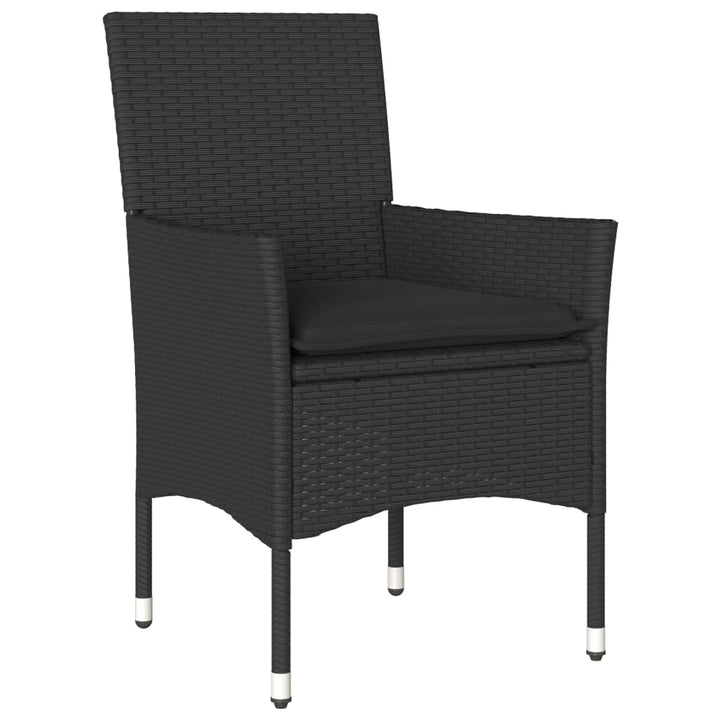 Bistrogrupp Med Dynor 3 Delar Konstrotting Och Glas