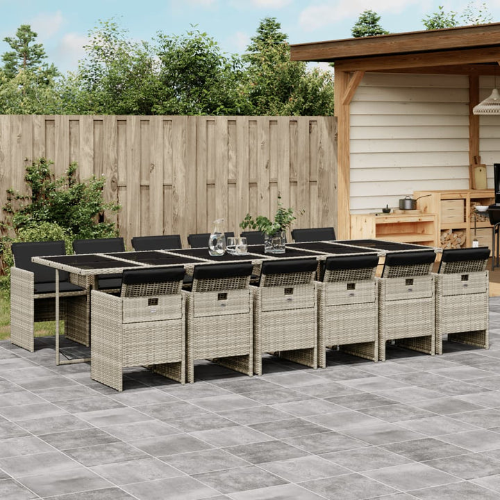 Matgrupp För Trädgården Med Dynor 5 Delar Konstrottning