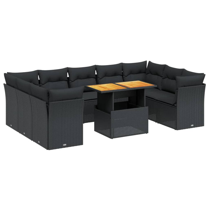 Loungegrupp 10 Delar Med A Dynor Konstrotting
