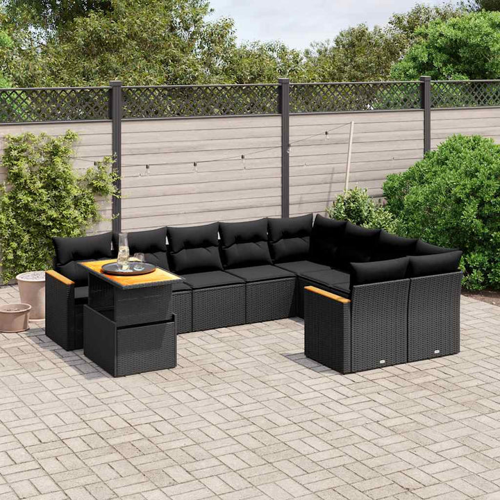 Loungegrupp 10 Delar Med A Dynor Konstrotting
