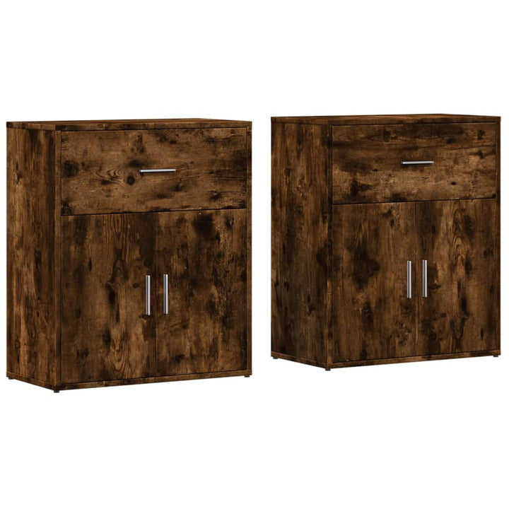 Skänkar 2 St 60X31X70 Cm Konstruerat Trä