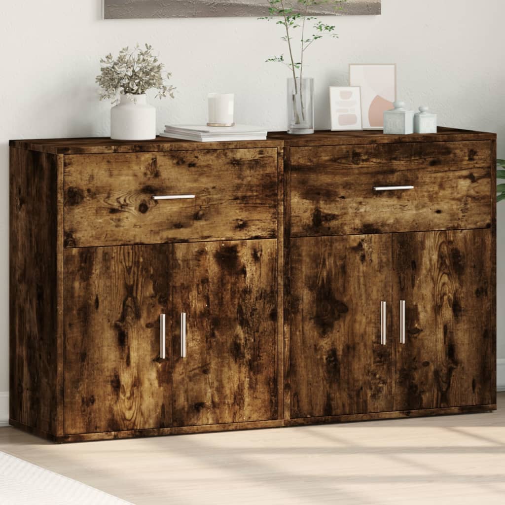 Skänkar 2 St 60X31X70 Cm Konstruerat Trä