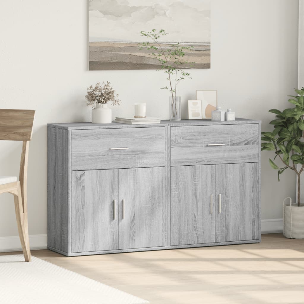 Skänkar 2 St 60X31X70 Cm Konstruerat Trä