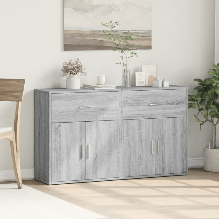 Skänkar 2 St 60X31X70 Cm Konstruerat Trä