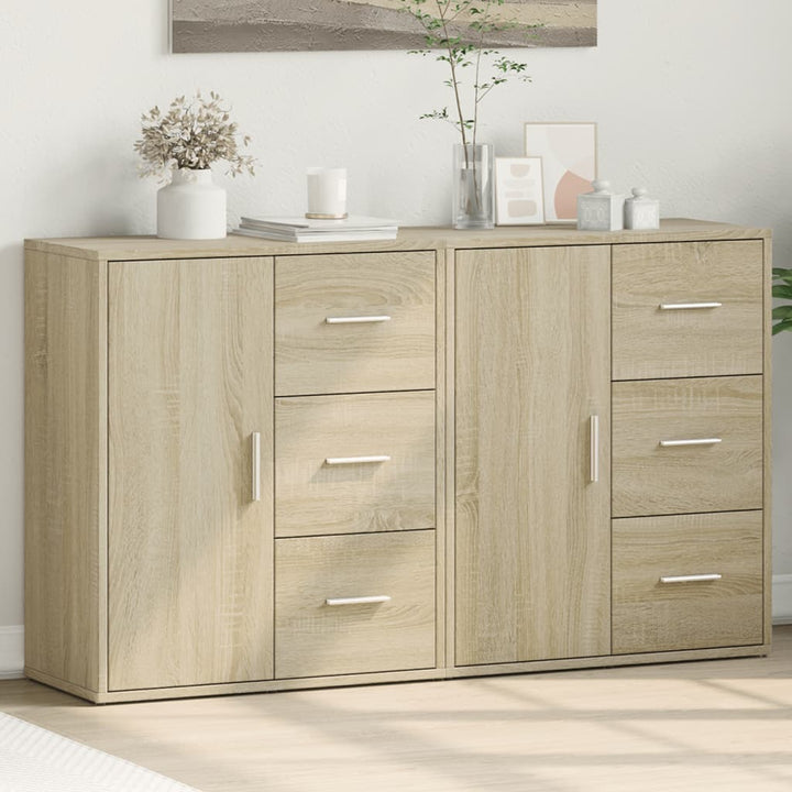 Skänkar 2 St 60X31X70 Cm Konstruerat Trä