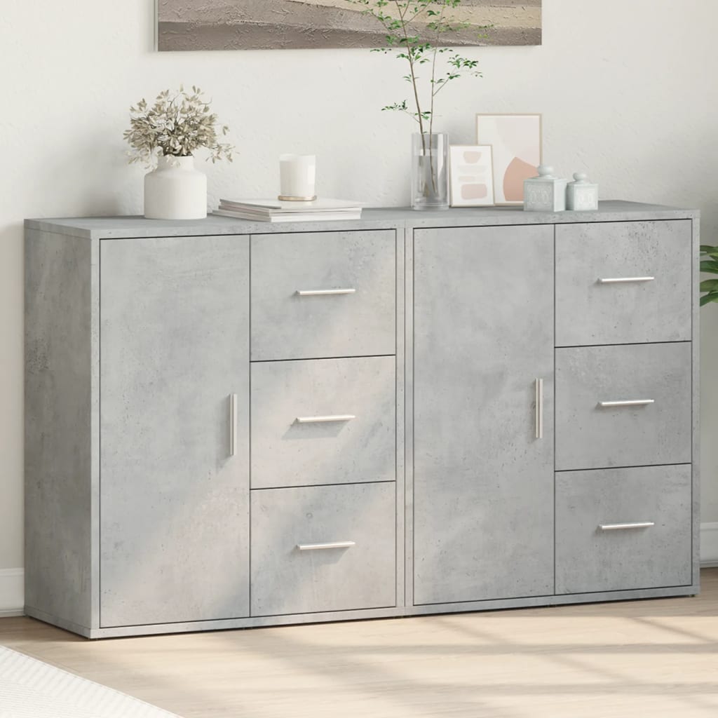Skänkar 2 St 60X31X70 Cm Konstruerat Trä