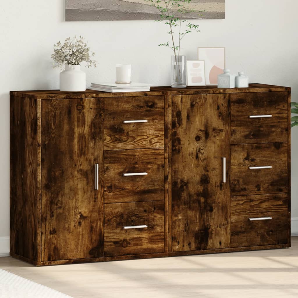 Skänkar 2 St 60X31X70 Cm Konstruerat Trä