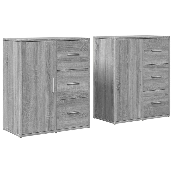 Skänkar 2 St 60X31X70 Cm Konstruerat Trä