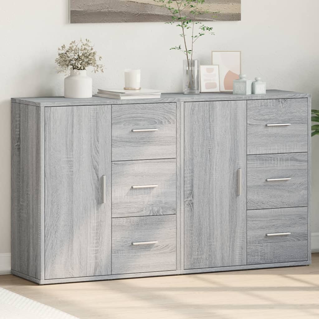 Skänkar 2 St 60X31X70 Cm Konstruerat Trä