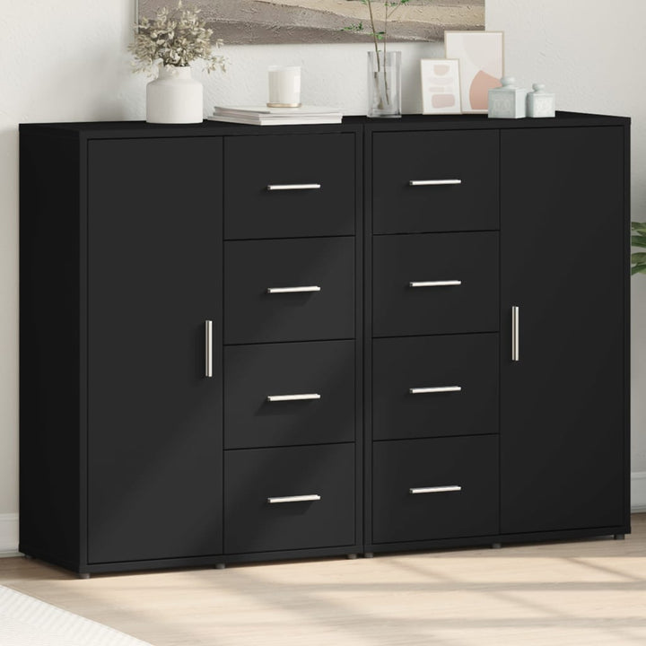 Skänkar 2 St 60X31X84 Cm Konstruerat Trä