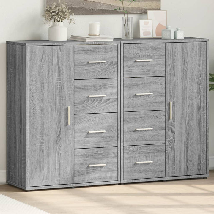 Skänkar 2 St 60X31X84 Cm Konstruerat Trä