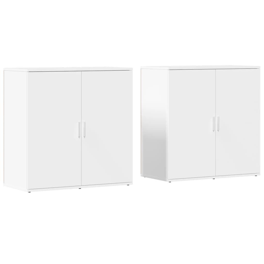 Skänkar 2 St 79X38X80 Cm Konstruerat Trä