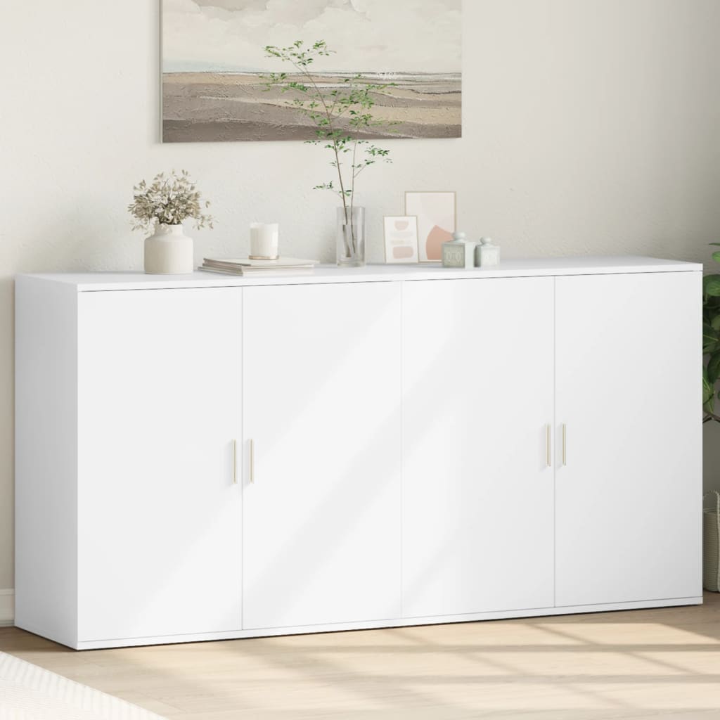 Skänkar 2 St 79X38X80 Cm Konstruerat Trä