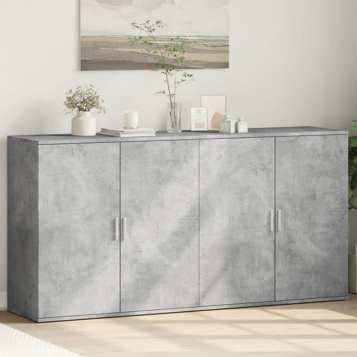 Skänkar 2 St 79X38X80 Cm Konstruerat Trä